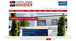 Desktop Screenshot of lesateliersgoudier.fr